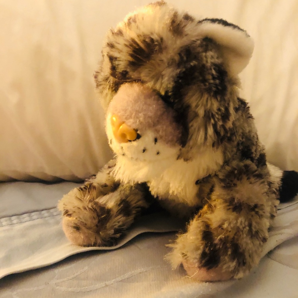 Wild Republic 12" Baby Snow Leopard Plus